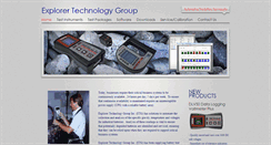 Desktop Screenshot of explorergrp.com